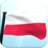 Poland Flag 3D Free icon