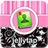 Pink Striped Go Contacts icon