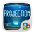 Projection GOLauncher EX Theme version v1.0