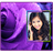 Purple Rose Frame icon