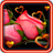 Roses Hearts HD live wallpaper icon