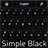 Simple Keyboard Black icon