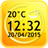 Smiley Clock and Weather version 1.0