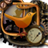 Steampunk Twitter GO Widget Theme icon