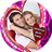 valentines photo frame icon