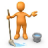 cleaning house icon
