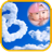 cloud photo frames icon