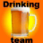 Drinking team icon