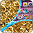 Golden theme Zipper Lock Screen icon