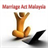 Marriage and Divorce Act of Malaysia 2.0