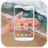 transparent screen mobile icon