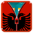 AlbaniaFlag ZipperLockScreen icon