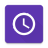 Android N Clock icon