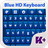 Blue HD Keyboard Theme version 1.8