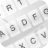 Clean White Keyboard Theme icon