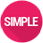 Simple Pink icon