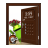 Door Screen Lock - Brown icon