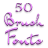 Brush Fonts 50 version 3.14.1