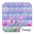 Theme Glass Pink Flowers 2 for Emoji Keyboard icon
