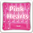 GO Keyboard Pink Hearts 2.1