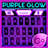 GO Keyboard Purple Glow Theme version 1.0.1