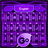 GO Keyboard Purple Tech Theme version 1.0.1
