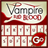 GO Keyboard Vampire Red Blood Theme