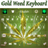 Gold Weed Keyboard icon