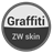 Graffiti Zooper Skin icon