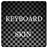 Grey Carbon Keyboard Skin version 1