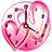 Hearts Clock Widget icon