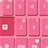 Keyboard Theme Pink Free icon