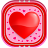 3D Pink Heart Live Wallpaper icon
