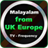 Malayalam from UK Europe icon