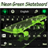 Neon Green Skater Keyboard icon