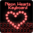 Neon Hearts Keyboard APK Download