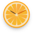 Orange Clock Widget APK Download