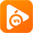 Orange VR player icon
