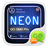 GO SMS Theme Neon 1.0