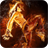 Passionate dancer icon