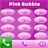 exDialer Pink Bubble Theme icon
