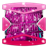 Pink Sparkle Emoji version 5.4 Eggplant