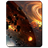 Planet Effect Asteroids Moving icon
