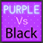 Descargar GO Keyboard Pretty Purple vs Black Theme