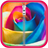 Rainbow Flower Zipper Unlock icon