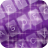 Purple Charm Keyboard Theme icon