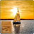 Sailing Sunset Sailboat icon