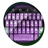 Purple frisbee icon