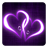 Descargar Purple Hearts Live Wallpaper