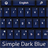 Simple Keyboard Dark Blue icon